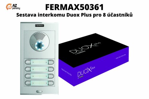 FERMAX50361 - sestava interkomu Duox Plus pro 8 účastníků